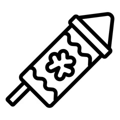 fireworks Line Icon