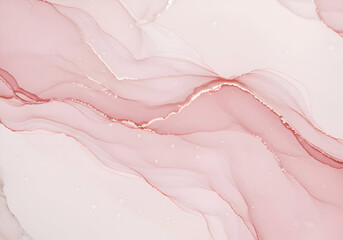 Fototapeta premium Gentle Pink Tone Marble with Polished Surface and Subtle Texture