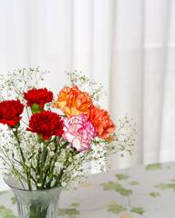 母の日のブーケ　母の日の感謝を込めて贈りたい花束