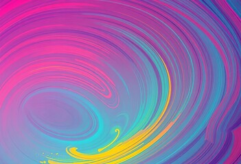 Obraz premium Swirling vibrant gradients in rich hues, textured with artistic brushstrokes, fluid, bright