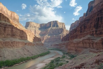 Fototapeta premium Grand Canyon River Gorge