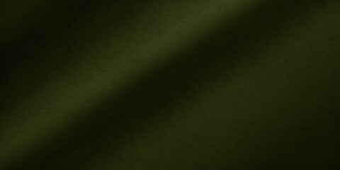 Brown green cloth. Gradient. Olive colors. Dark shade. Abstract background for design. Creases in fabric. Drape.