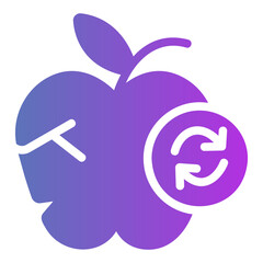 apple Gradient icon