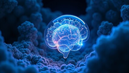 Technological Brain Art Picture