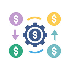 Financial Operations Icon for Management