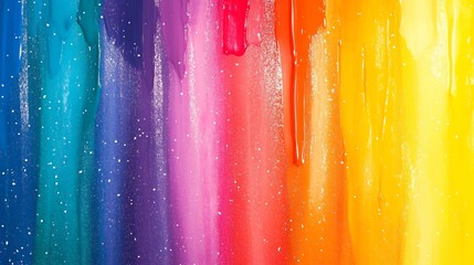 Rainbow abstract background with fluid spectrum colors vibrant and eye catching for creative digital art overlay cut out on isolated transparent removed background