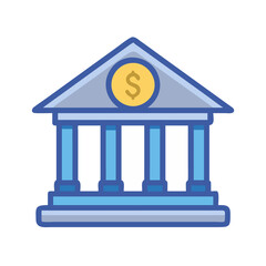  Reserve Bank Financial Icon Design