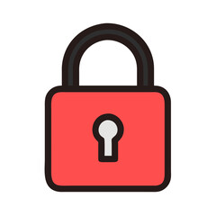  Security Lock Financial Icon Design
