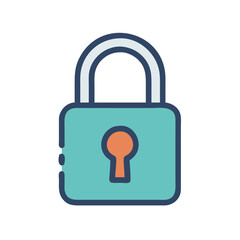  Financial Icon for Security Lock Systems