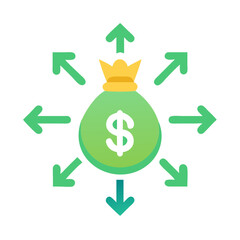Obraz premium Venture Capital Icon for Financial Growth