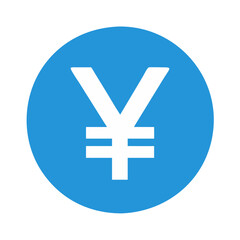 Obraz premium Yen Sign Financial Icon Design