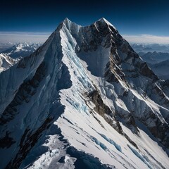Lhotse&rsquo;s summit pierces the heavens like a frozen spear, its shadow stretching for miles across the desolate valleys of the Himalayas, where only the hardiest life survives.