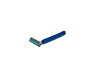 Razor blade isolated on white background