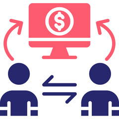 Peer To Peer Icon