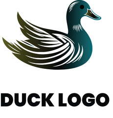 Duck Logo Silhouette Set

Black and White Duck Icon

Duck Silhouette Logo Design