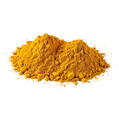 Dried Mango Powder Amchoor– Aromatic Indian Spice in Bowl on Transparent background