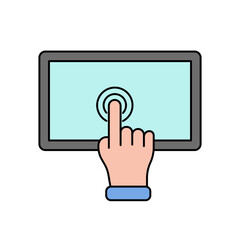Touchscreen icon