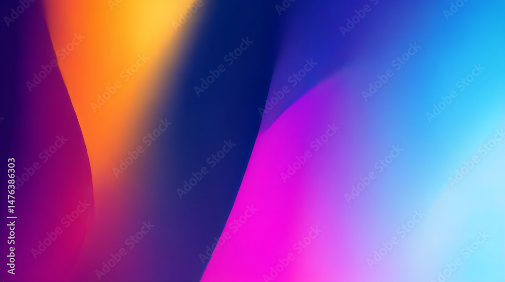 Poster abstract gradient background colorful wallpaper design smooth texture modern art backdrop for websit