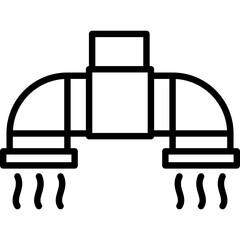Air Duct Line Icon
