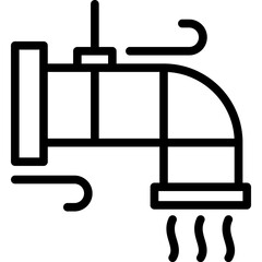 Air Duct Line Icon