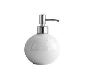 White soap dispenser object