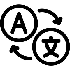 Language Translation Icon