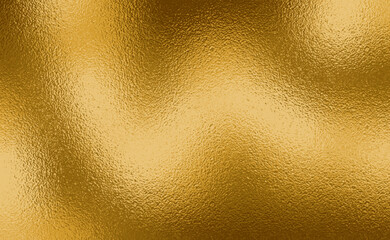 Vector gold foil texture background. Abstract gradient bright and shiny light reflection rough texture surface. Vector illustration for background, backdrop, web, wallpaper, print and design artwork.