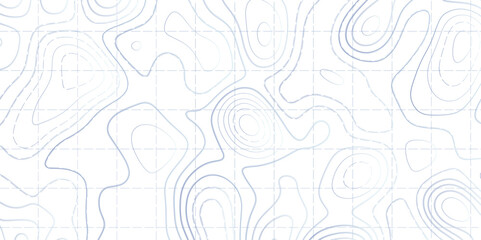 Abstract topographic contours map background, wave paper curved reliefs abstract background. geographic line map Modern design with topographic wavy pattern design for poster. vector illustration. 