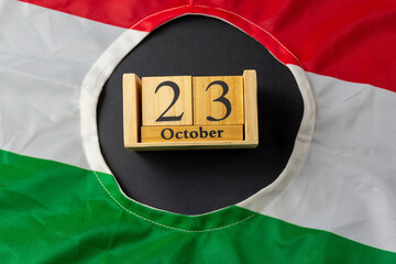 23th day of october - Hungarian revolution memorial day