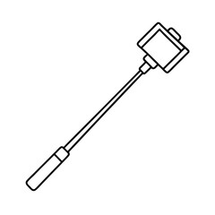 smart speaker black vector silhouette