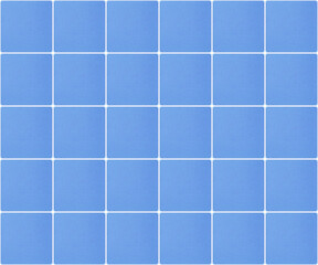 seamless pattern: blue textured square tiles made of cardboard