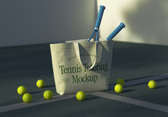 Tennis Bag Mockup