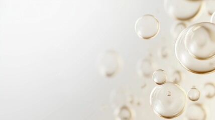Bubbles Drifting Gracefully in a Soft Atmosphere