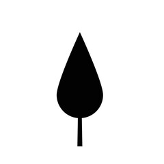 Fototapeta premium Tree silhouette icon