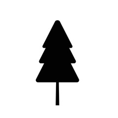 Obraz premium Tree silhouette icon