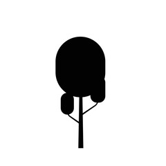 Tree silhouette icon
