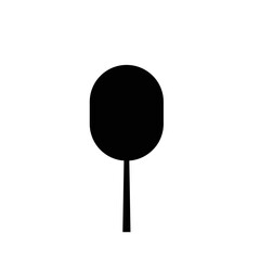 Tree silhouette icon