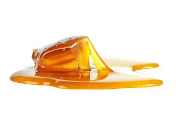 Sweet honey drip spilling from jar creating a delicious golden visual perfect for food photography