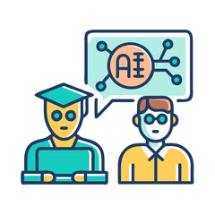  AI Tutor Innovations and Solutions Icon
