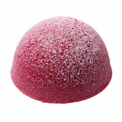 Delicious Red Velvet Dome Cake with Powdered Sugar