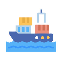 Fototapeta premium Docker Solutions and Benefits Icon