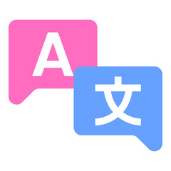Fototapeta premium Language Translation Icon