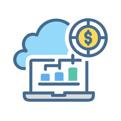  SaaS Platform Icon for Business Innovation