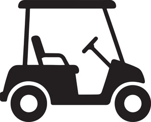 golf car silhouette
