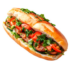 Bread isolated on transparent background