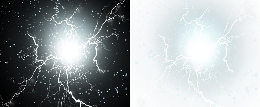 Electric lightning bolt PNG with powerful burst and storm energy. This transparent PNG effect captures nature's surge. Use this PNG for thunderstorm, power, or electricity visuals.