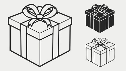 gift box vector illustration