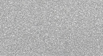 Fototapeta premium Polished silver sparkle texture with soft shimmer clusters, perfect for upscale packaging design.