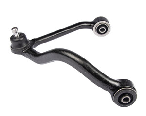 black metal car spare isolated on white