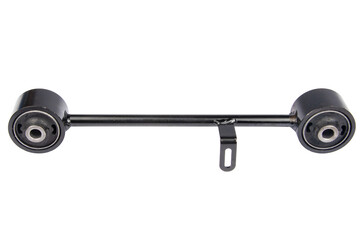 black metal car spare isolated on white